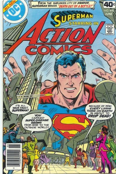 Action Comics 496 Death Out Of A Bottle