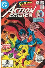 Action Comics 530 Fantastic Deadly Voyage