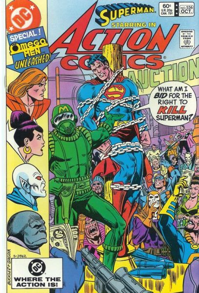 Action Comics 536 Battle Beneath The Earth