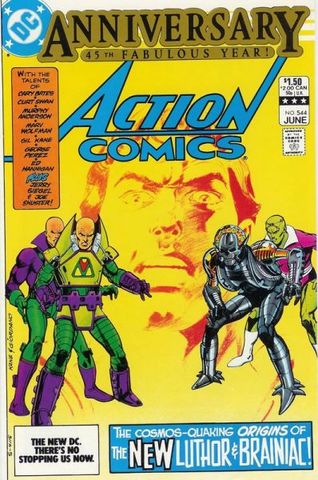 Action Comics 544 Luthor Unleashed!