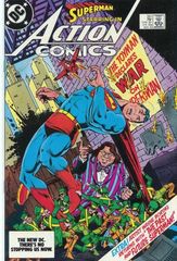 Action Comics 561 The Great Toyman Trivia Contest