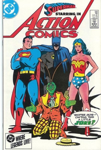 Action Comics 565 The Wizard City Warrior