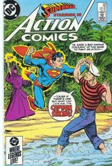 Action Comics 566 Traumas In The Bahamas!