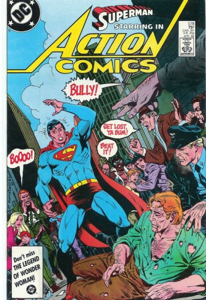 Action Comics 578 The Most Popular Man In Metropolis