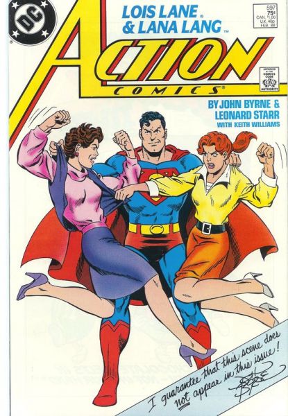 Action Comics 597 Visitor