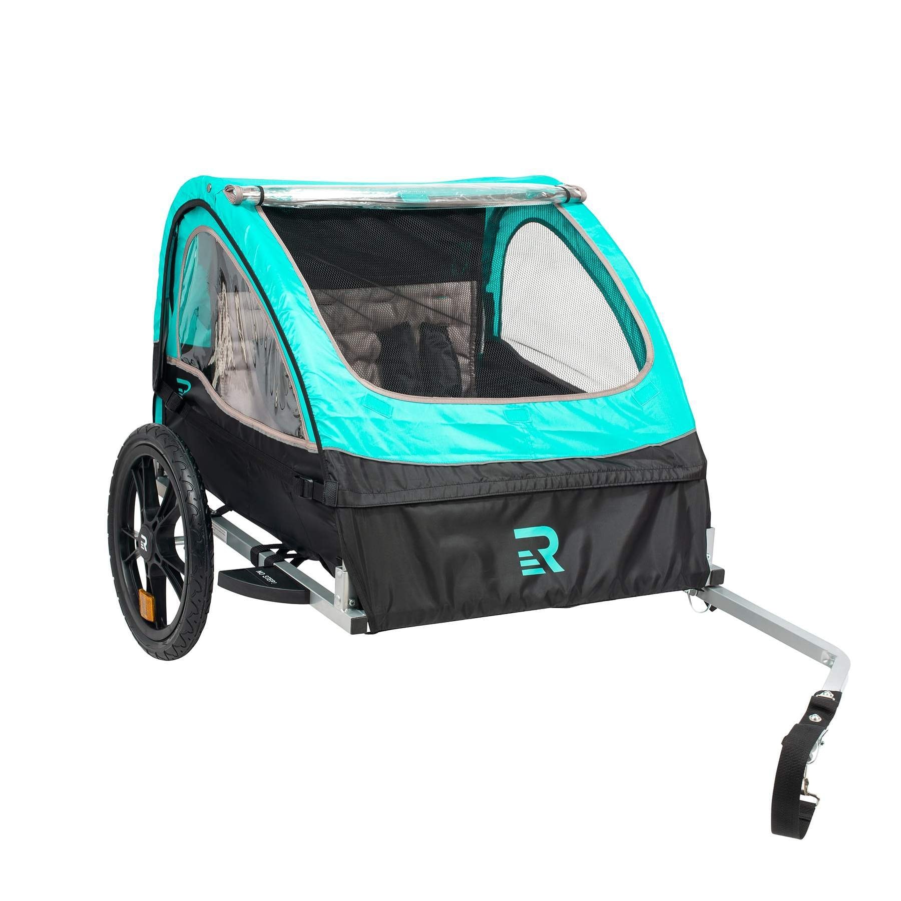 Retrospec Rover Double Passenger Childrens Bike Trailer - Teal