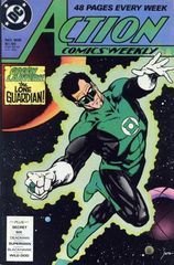 Action Comics 608 Where The Heck Is Green Lantern? / Moral Stand / Blind Impulse / Questions And Mysteries / Gala Reception / An