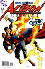 Action Comics 831 Villains United Black & Blue