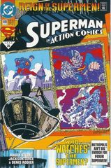 Action Comics 689 Reign Of The Supermen Who Is The Hero True?