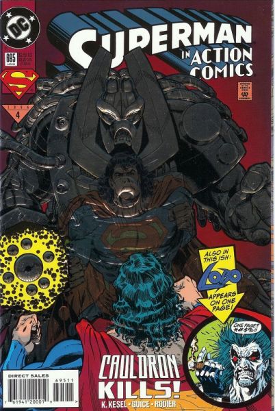 Action Comics 695 A Cauldron Kills