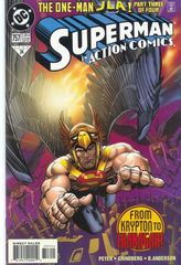 Action Comics 757 One Man Jla Eyes Of The Hawk