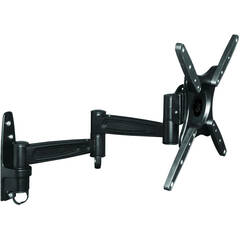 Video Mount Products FP-MF Mid-Size Flat Panel Flush Mount - Black