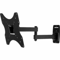Video Mount Products LCD-MID-F Flat Panel Flush Mount - Black