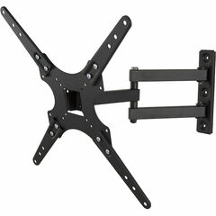 Video Mount Products FP-LFV Large Flat Panel Flush Mount - Black