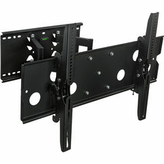 Video Mount Products LCD-1 Multi-Configurable Small Flat Panel Articulating Wall Mount - Silver