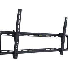 Video Mount Products Extra Medium Flat Panel Flush Mount with Tilt (Silver)
