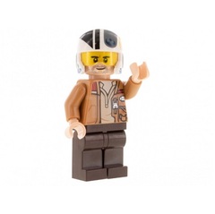 LEGO oe Dameron (Medium Nougat Jacket, Helmet)