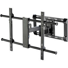 Mount-It! Height-Adjustable Pull-Down Fireplace Mount for TVs up to 65
