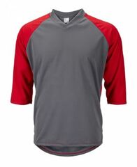 World Jerseys Men's MTB Cycling Jersey - Red/Grey (S, M, L, XL, 2XL) (232992840)