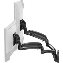 Ergotron HX Wall Mount Monitor Arm (Polished Aluminum)
