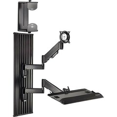 Kanto Living MBW31PT Menu Board Wall Mount System for Three 40 to 60