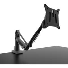 Ergotron HX Desk Monitor Arm with HD Pivot (Matte Black)