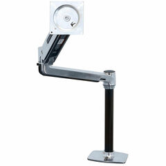 Ergotron LX Desk Mount Monitor Arm (Polished Aluminum)