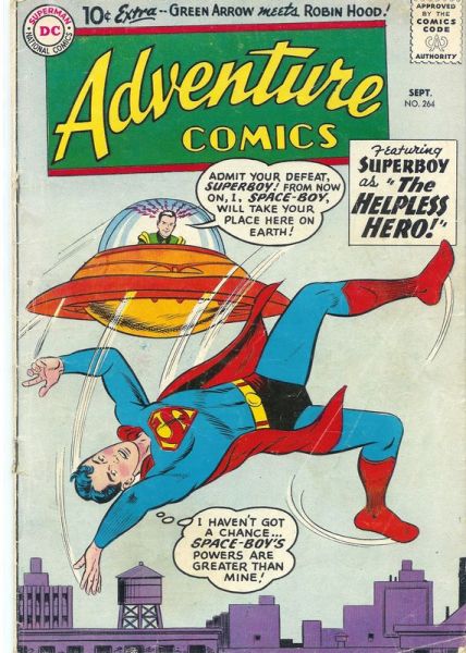 Adventure Comics Vol. 1 264 The Helpless Hero