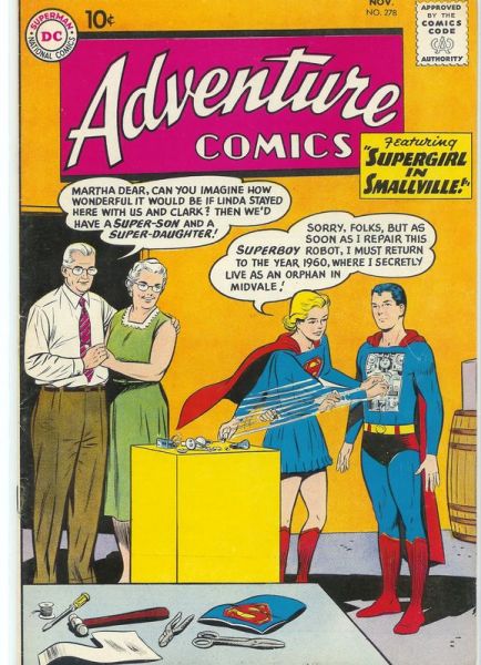 Adventure Comics Vol. 1 278 Supergirl In Smallville
