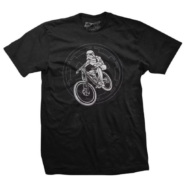 DHDwear MTB Trooper Mens T-Shirt (Black) (108783927)