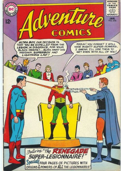 Adventure Comics Vol. 1 316 The Renegade Super Hero