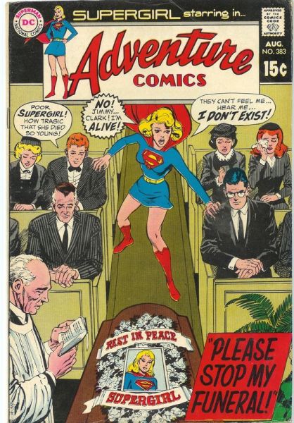 Adventure Comics Vol. 1 383 Please Stop My Funeral
