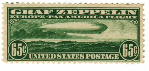 65c Graf Zeppelin green