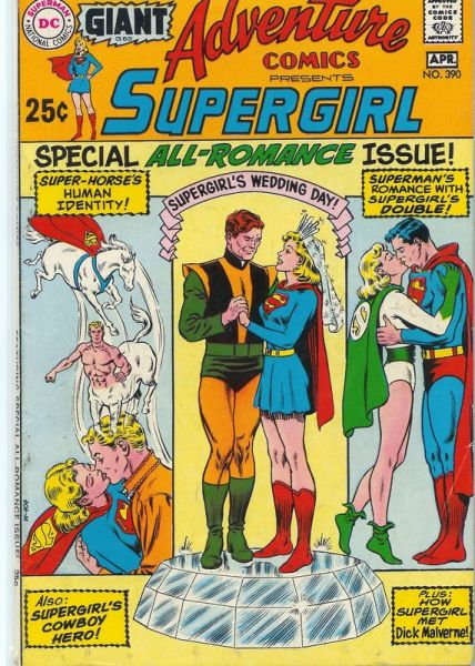 Adventure Comics Vol. 1 390 When Supergirl Played Cupid