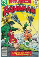 Adventure Comics Vol. 1 450 The Watery War Of The Weather Wizard