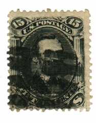 15c Lincoln, black