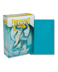 Dragon Shield - Turquoise Matte Sleeves - Japanese Size (60ct)