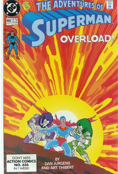 The Adventures Of Superman 469 Nasty Boys