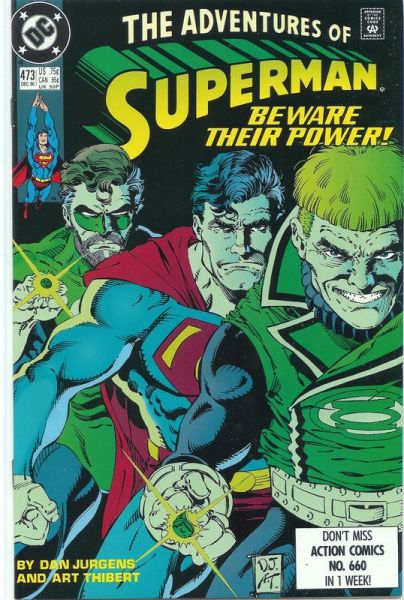 The Adventures Of Superman 473 Rings Of Fire