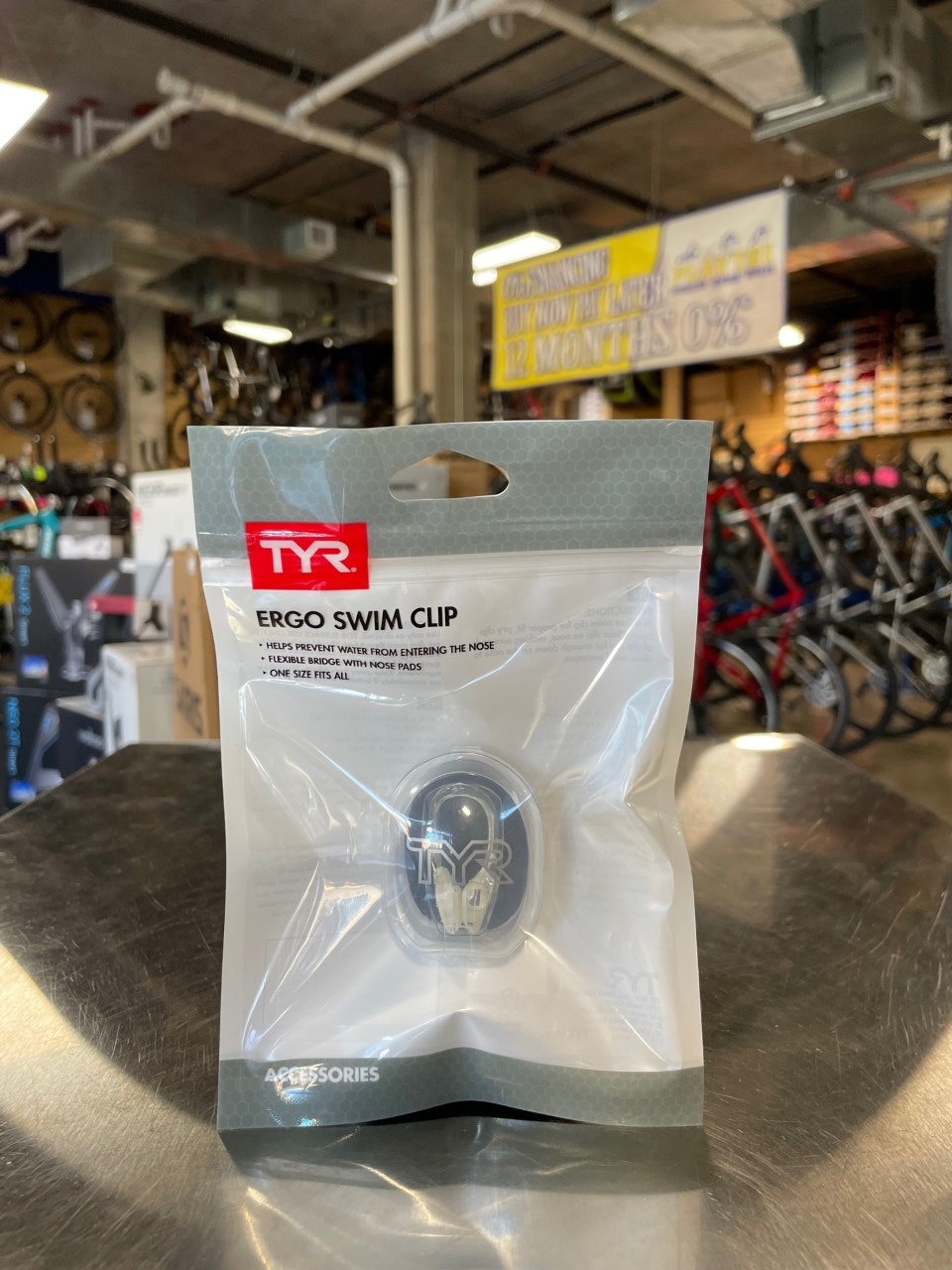 TYR Ergo Swim Nose Clip: Clear
