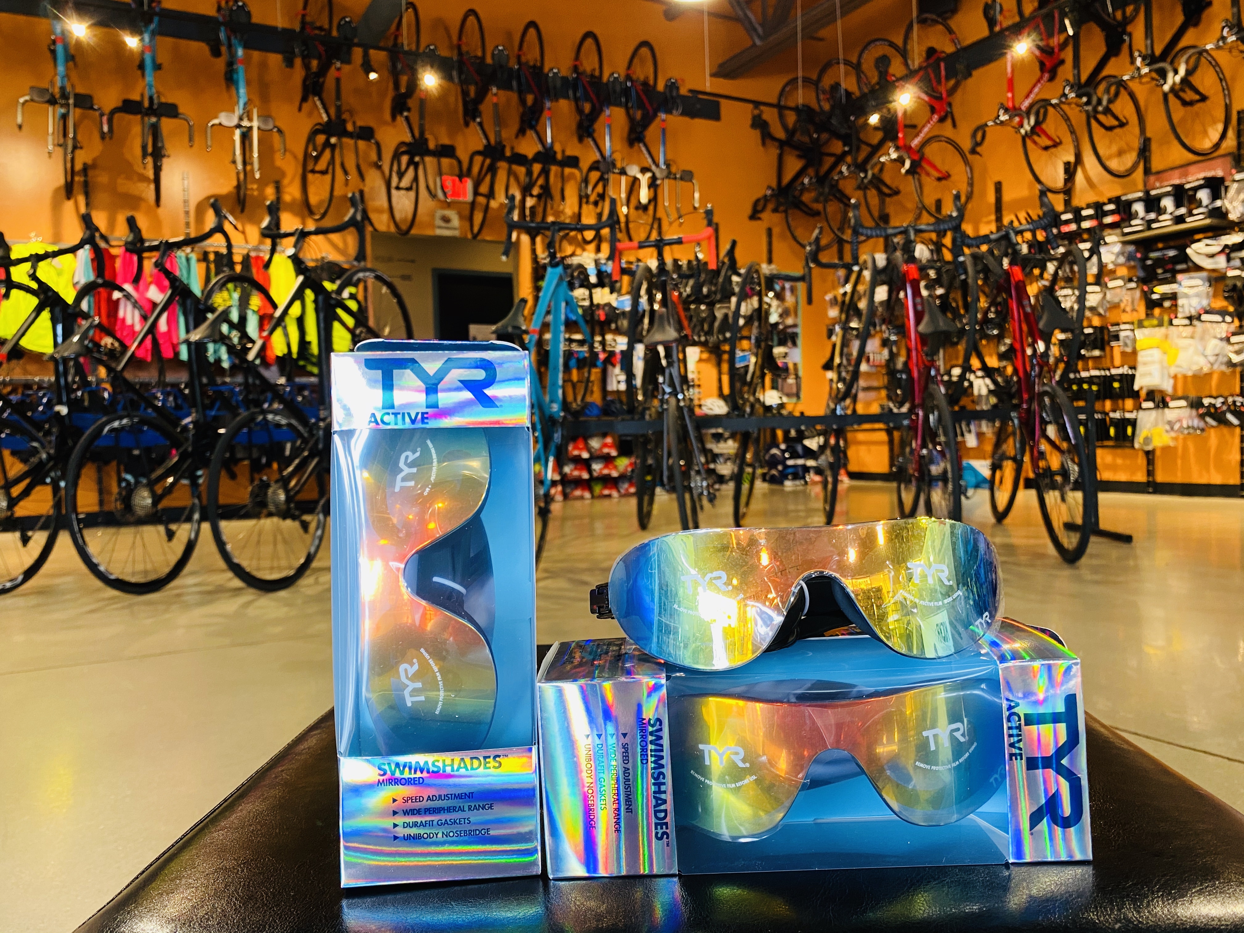 TYR Swim Shades Mirrored Rainbow