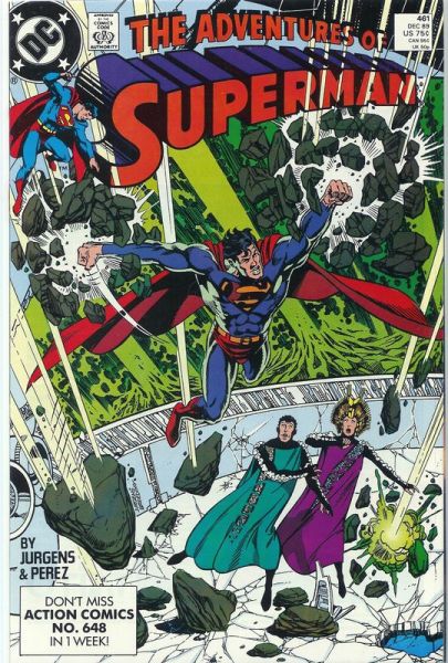 The Adventures Of Superman 461 Home