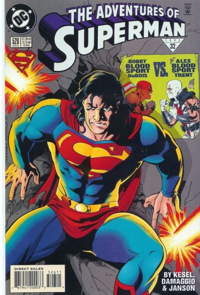 The Adventures Of Superman 526 Title Bout!