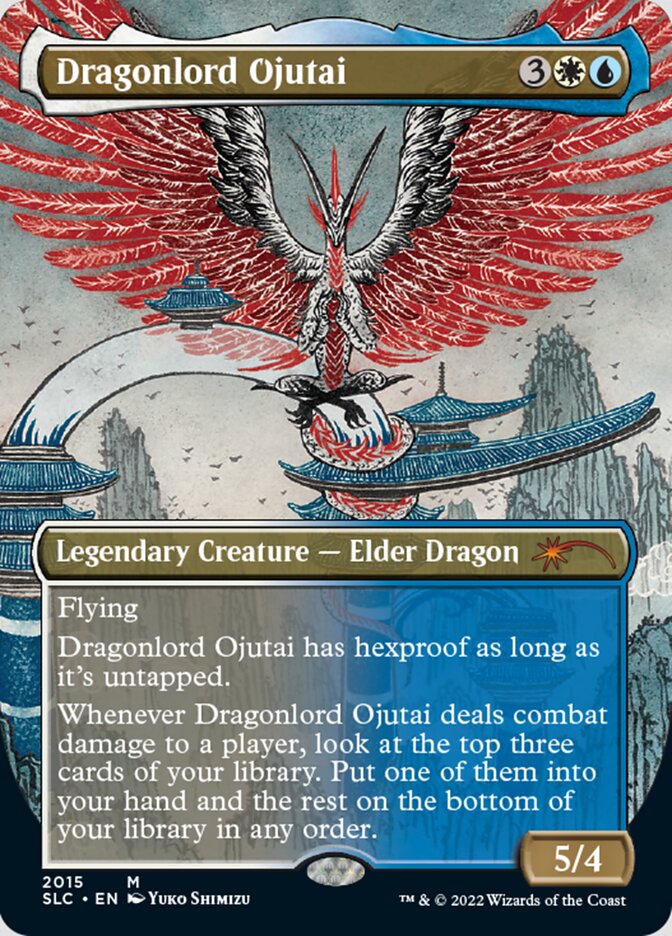 Dragonlord Ojutai - Borderless