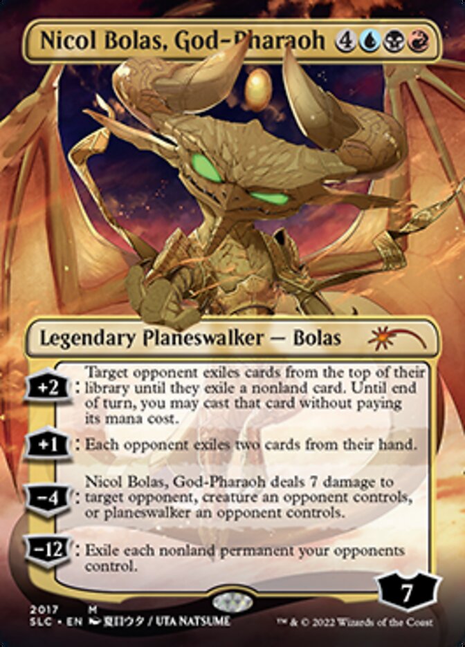 Nicol Bolas, God-Pharaoh - Foil