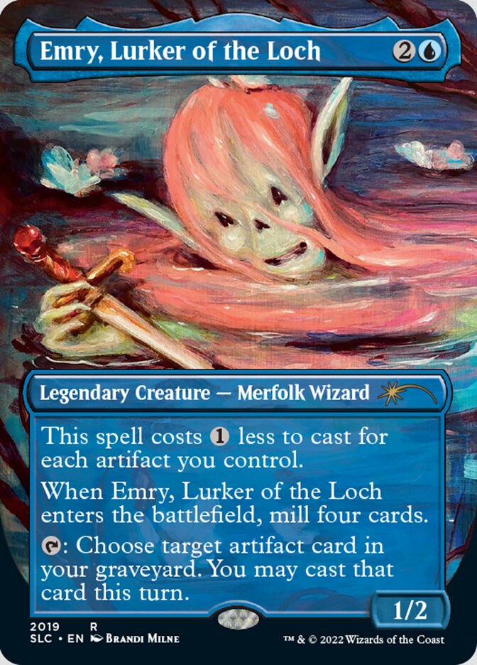 Emry, Lurker of the Loch - Foil - Borderless