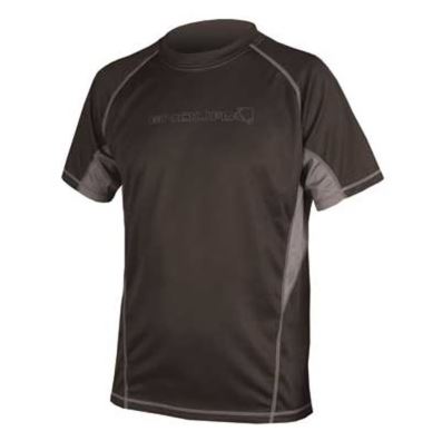 Endura Cairn Jersey - Short-Sleeve - Mens Black/Grey (107185275)