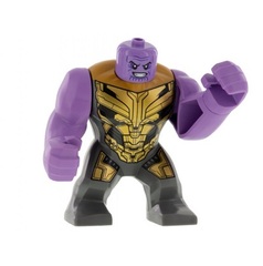 LEGO Thanos - Dark Bluish Gray Armor without Helmet