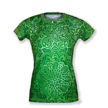 INKnBURN Womens Celtic Mandala Tech Shirt (XS, S) (207721495)