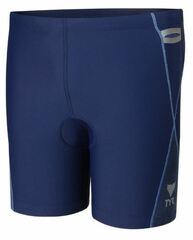 TYR Men's Triathlon Splice 5 Inch Race Short - Blueberry (Small) (107180362)